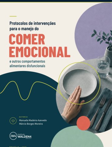 Capa do livro Protocolos de intervenções para o manejo do comer emocional